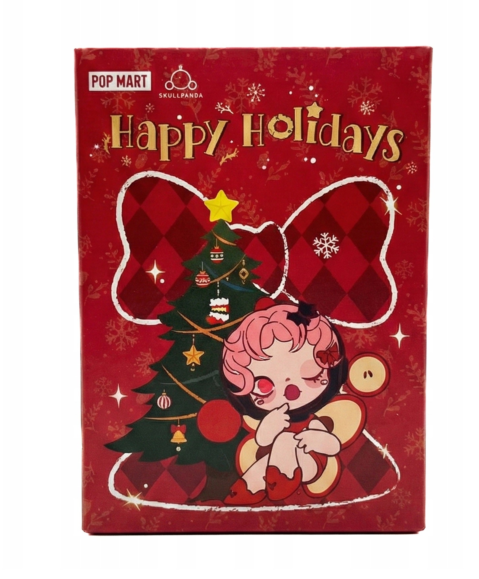 Pop Mart - Original Skullpanda Happy Holidays Tree Ornament