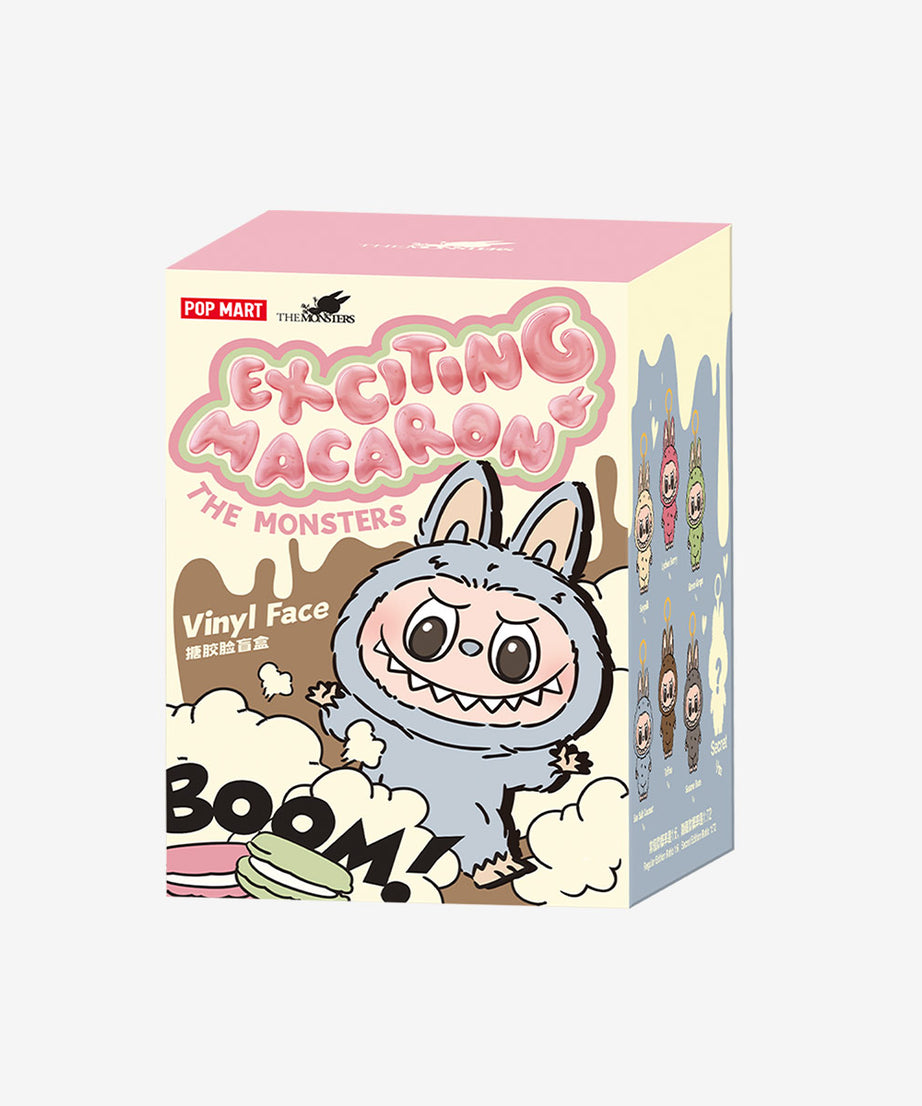 Pop Mart - Original Labubu THE MONSTERS: Exciting Macaron Vinyl Plush Doll Surprise Blind Box