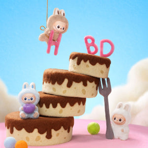 Pop Mart - Original The Monsters Pin For Love Plush Keychain A-M