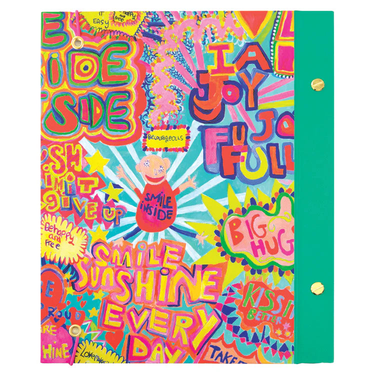 Portico Designs - Arthouse Unlimited A5 Hardcover Journal - Filled with Joy