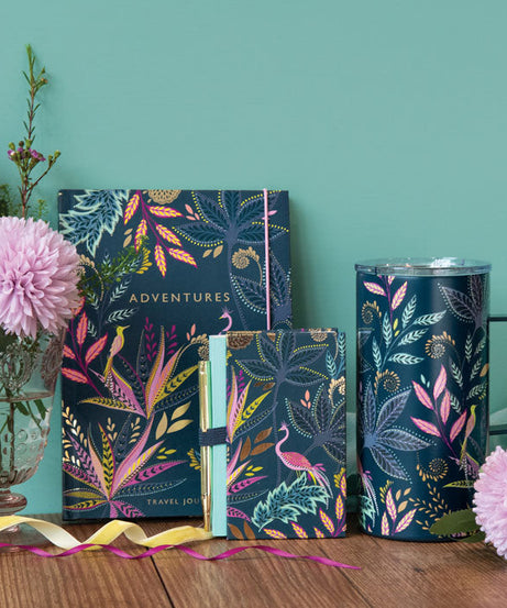 Portico Designs - Sara Miller: Botanical Paradise A5 Travel Journal