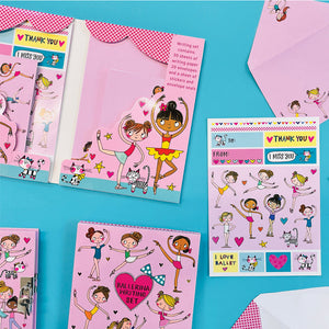 Rachel Ellen - Ballerina Letter Writing Set