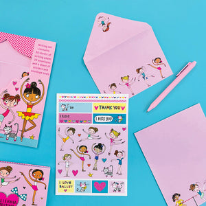Rachel Ellen - Ballerina Letter Writing Set
