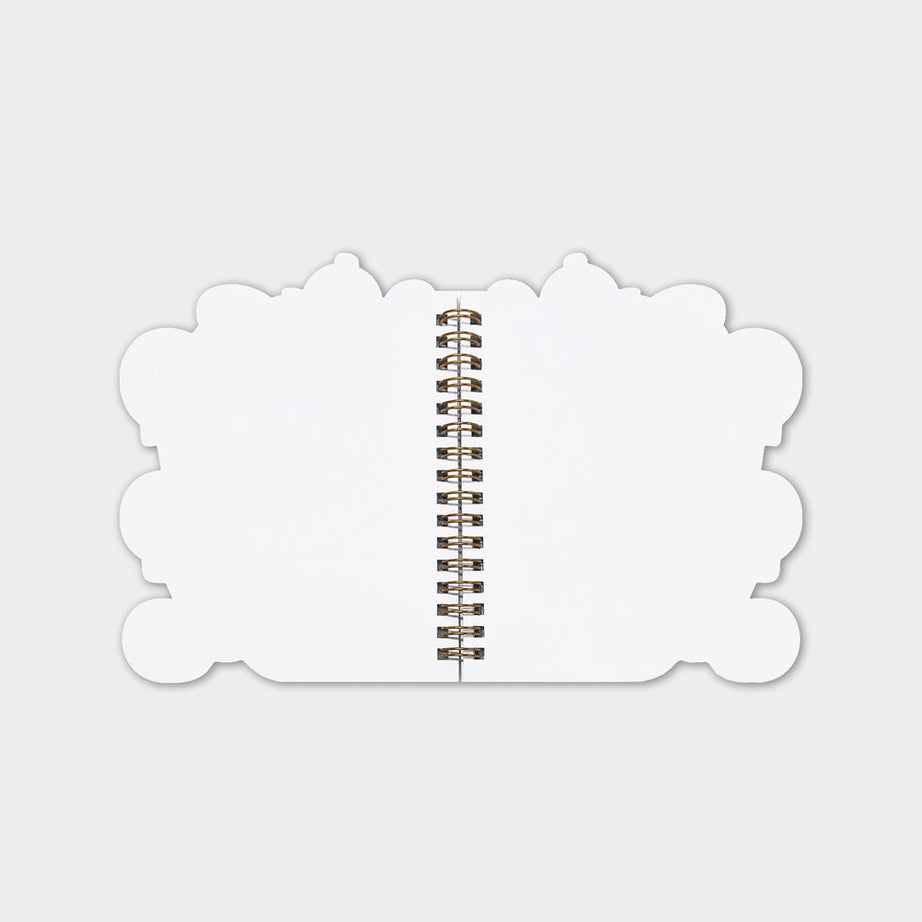 Rachel Ellen - Polka Dot Dog Shaped Wire Bound Notebook