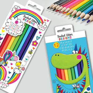 Rachel Ellen - Dinosaur Scented Pencil and Eraser Set