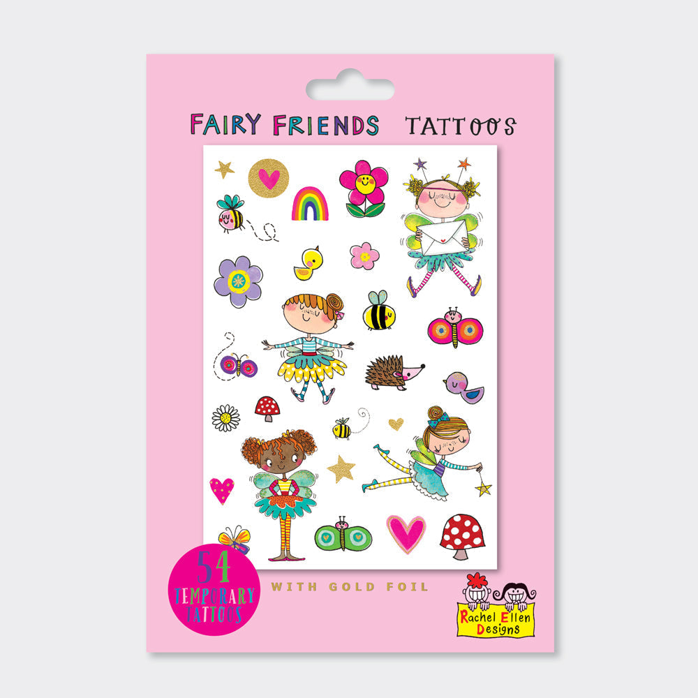 Rachel Ellen - Fairy Friends Children's Temporary Tattoos