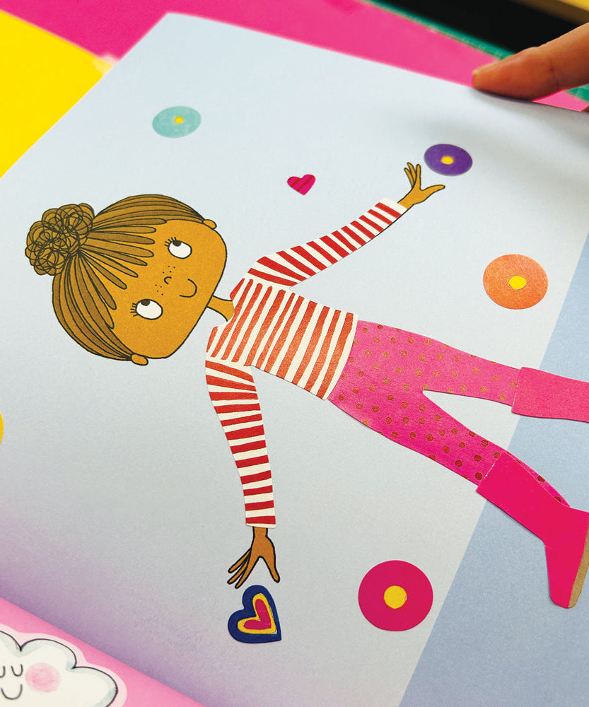 Rachel Ellen - Girl Power Sticker Scene Coloring and Activity Book