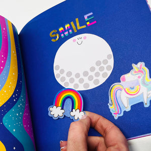 Rachel Ellen - Moondance Sticker Scene Colouring & Activity Book