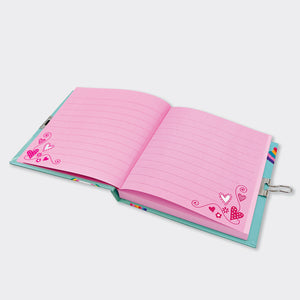 Rachel Ellen - Rainbow Unicorn Lockable Secret Diary