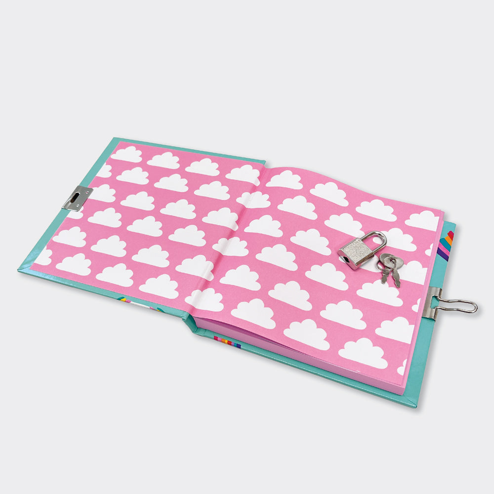 Rachel Ellen - Rainbow Unicorn Lockable Secret Diary