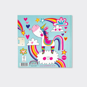 Rachel Ellen - Rainbow Unicorn Lockable Secret Diary