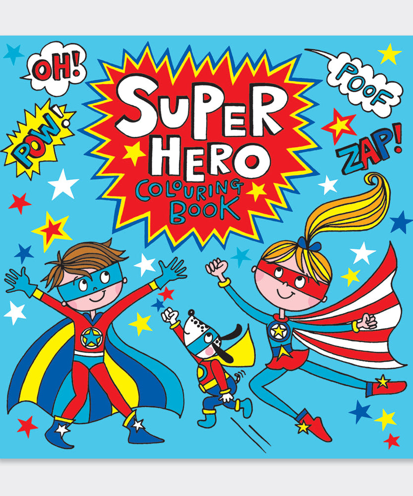 Rachel Ellen - Super Hero Coloring Book