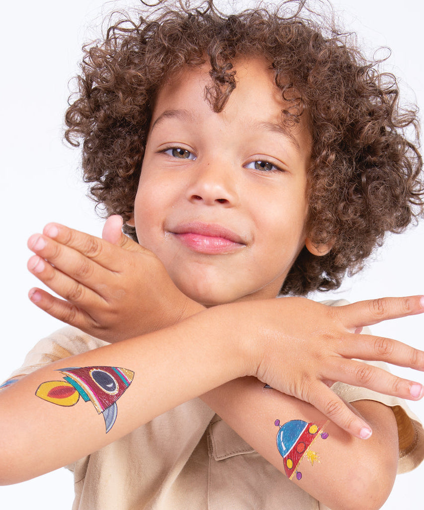 Rachel Ellen - To The Moon Children's Temporary Tattoos