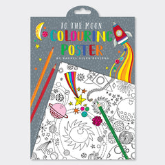 Rachel Ellen - To The Moon Giant Colouring Posters
