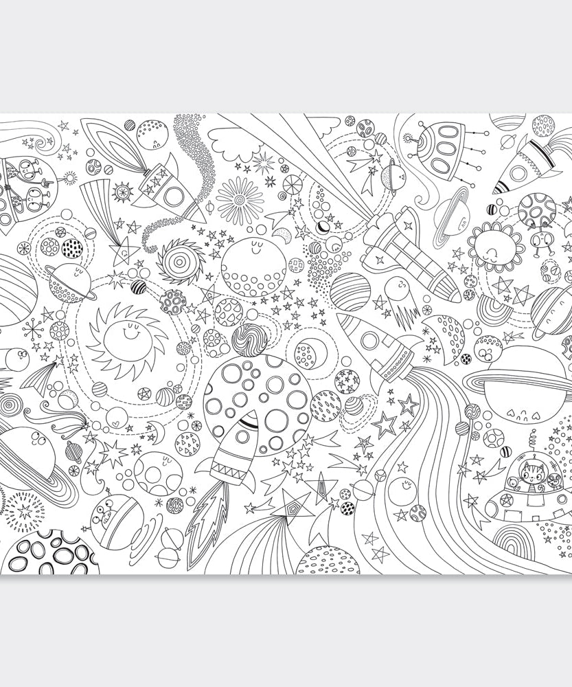 Rachel Ellen - To The Moon Dev Coloring Posters