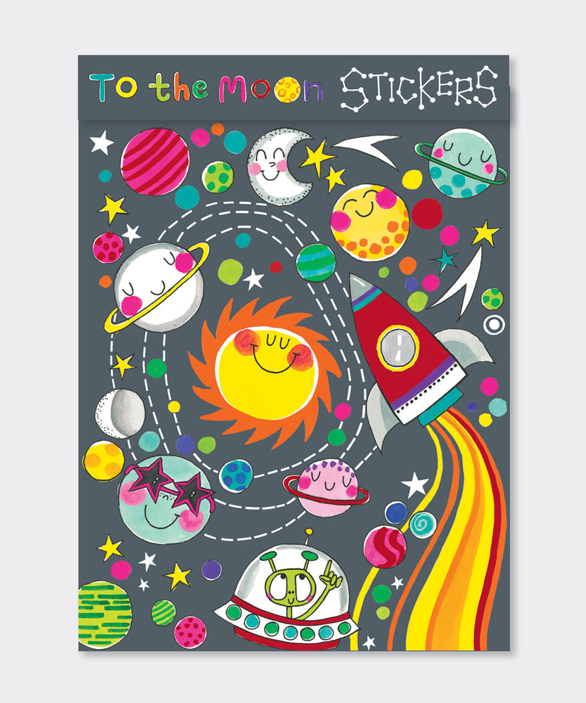 Rachel Ellen - To The Moon Sticker Sticker Books