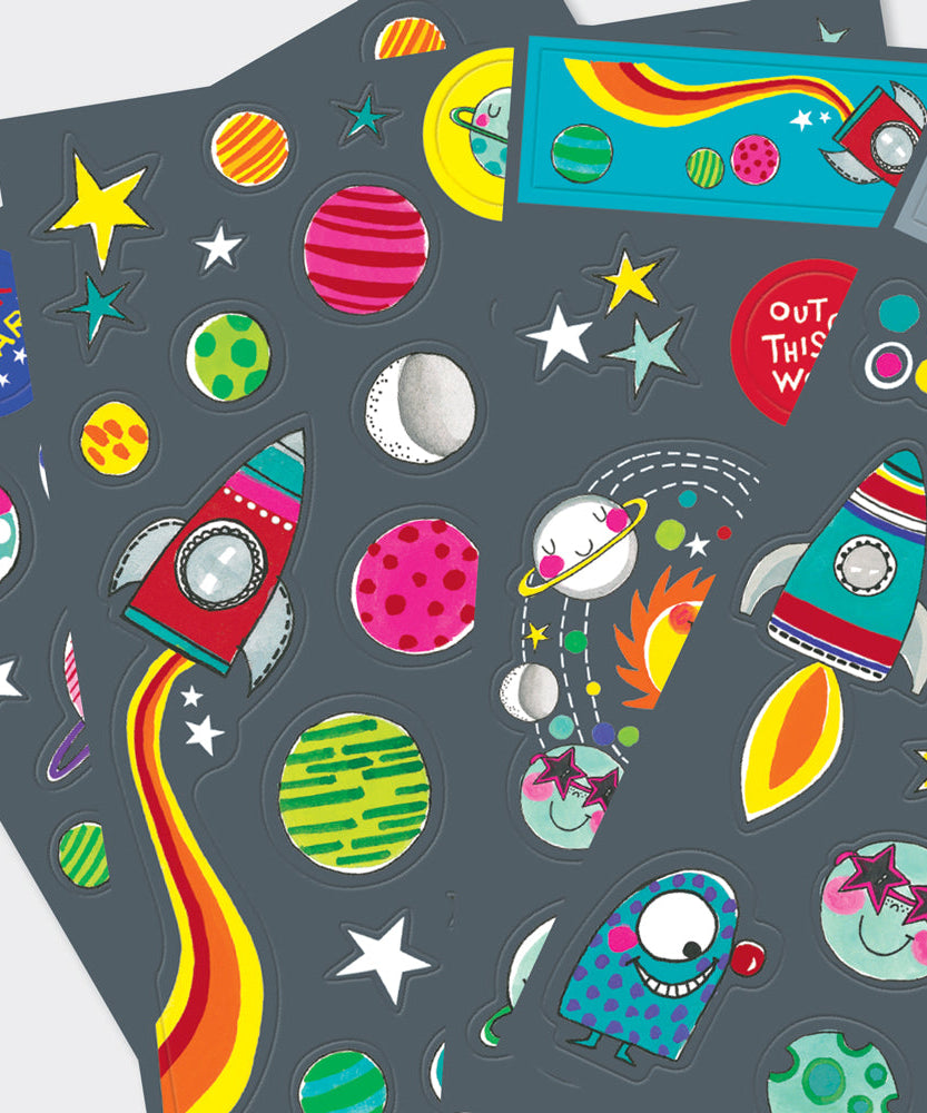 Rachel Ellen - To The Moon Sticker Sticker Books