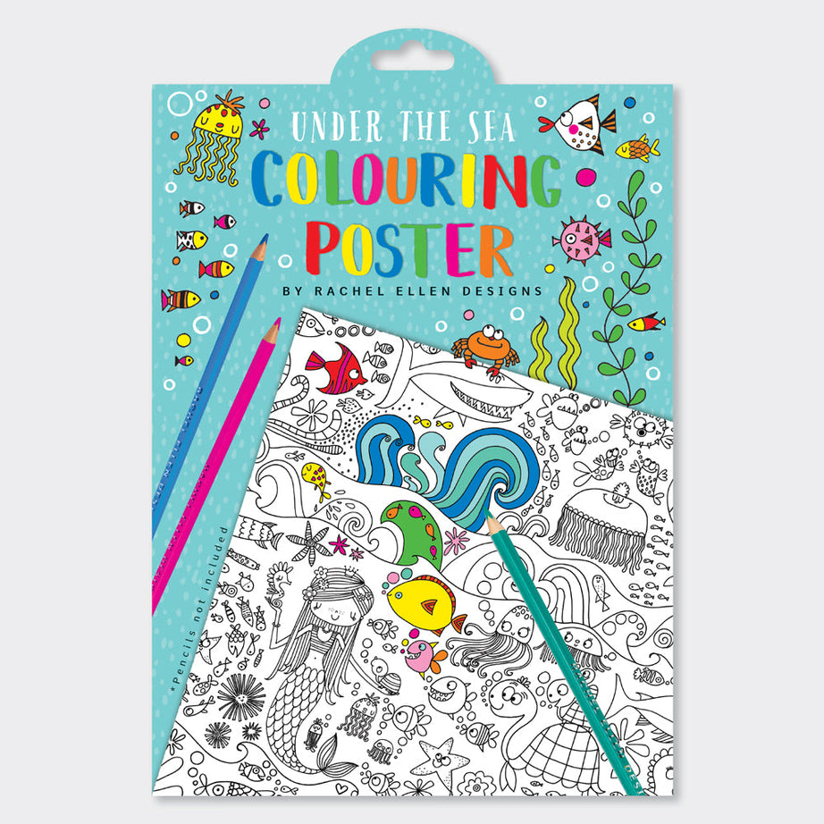 Rachel Ellen - Under The Sea Boy Dev Coloring Posters
