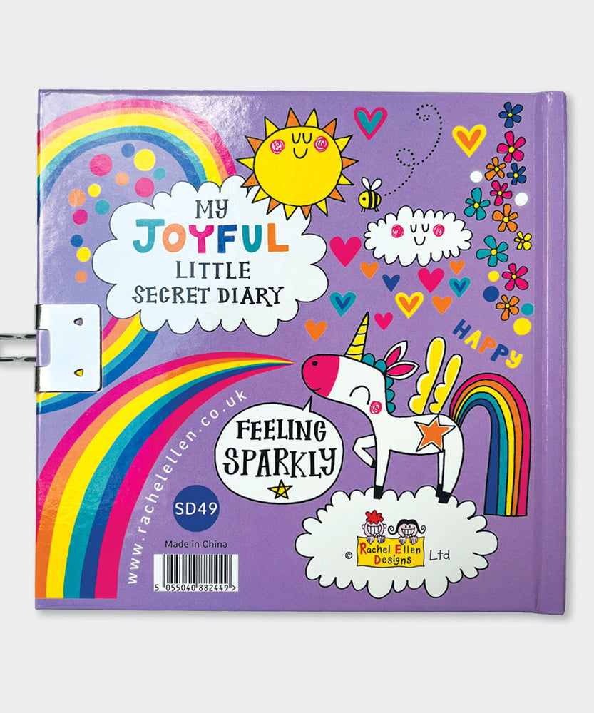 Rachel Ellen - You Are Pure Magic - Unicorn Lockable Secret Diary