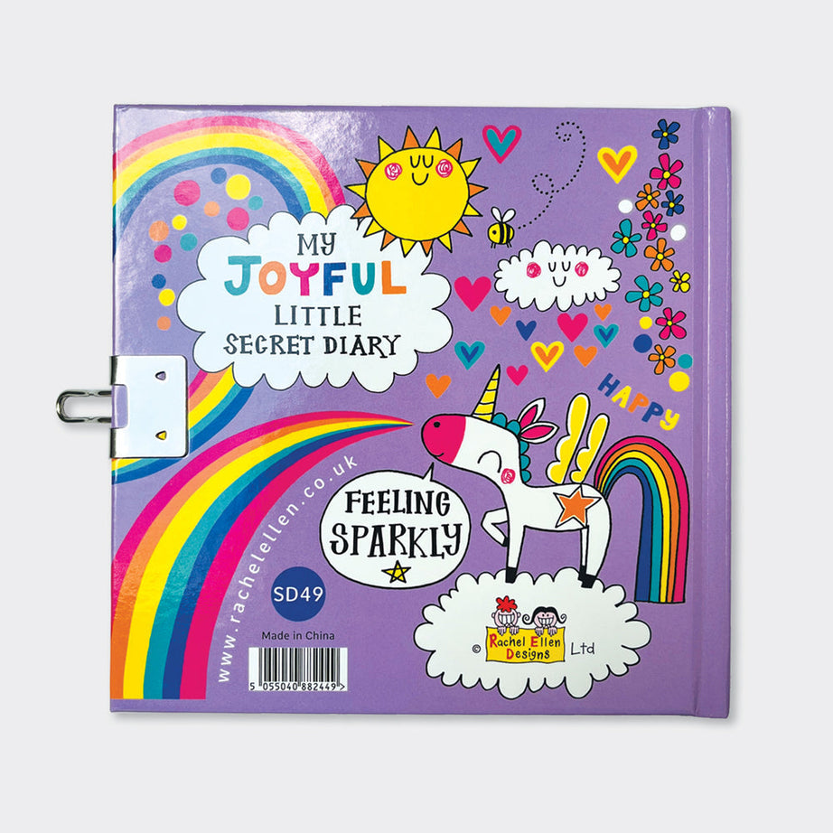 Rachel Ellen - You Are Pure Magic - Unicorn Lockable Secret Diary