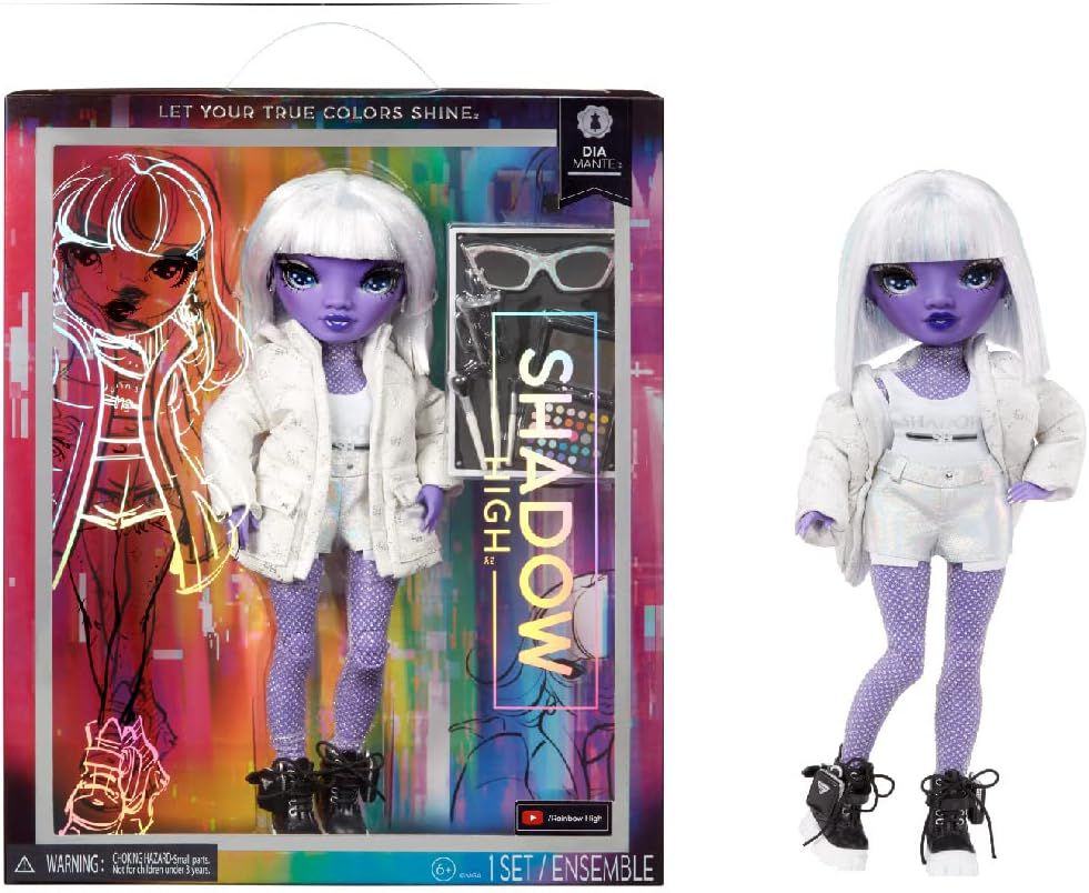 Rainbow High Shadow High - Dia Mante Doll Set
