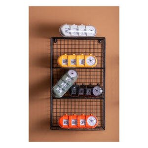 Present Time - Retro Tube Alarm Clock | Orange