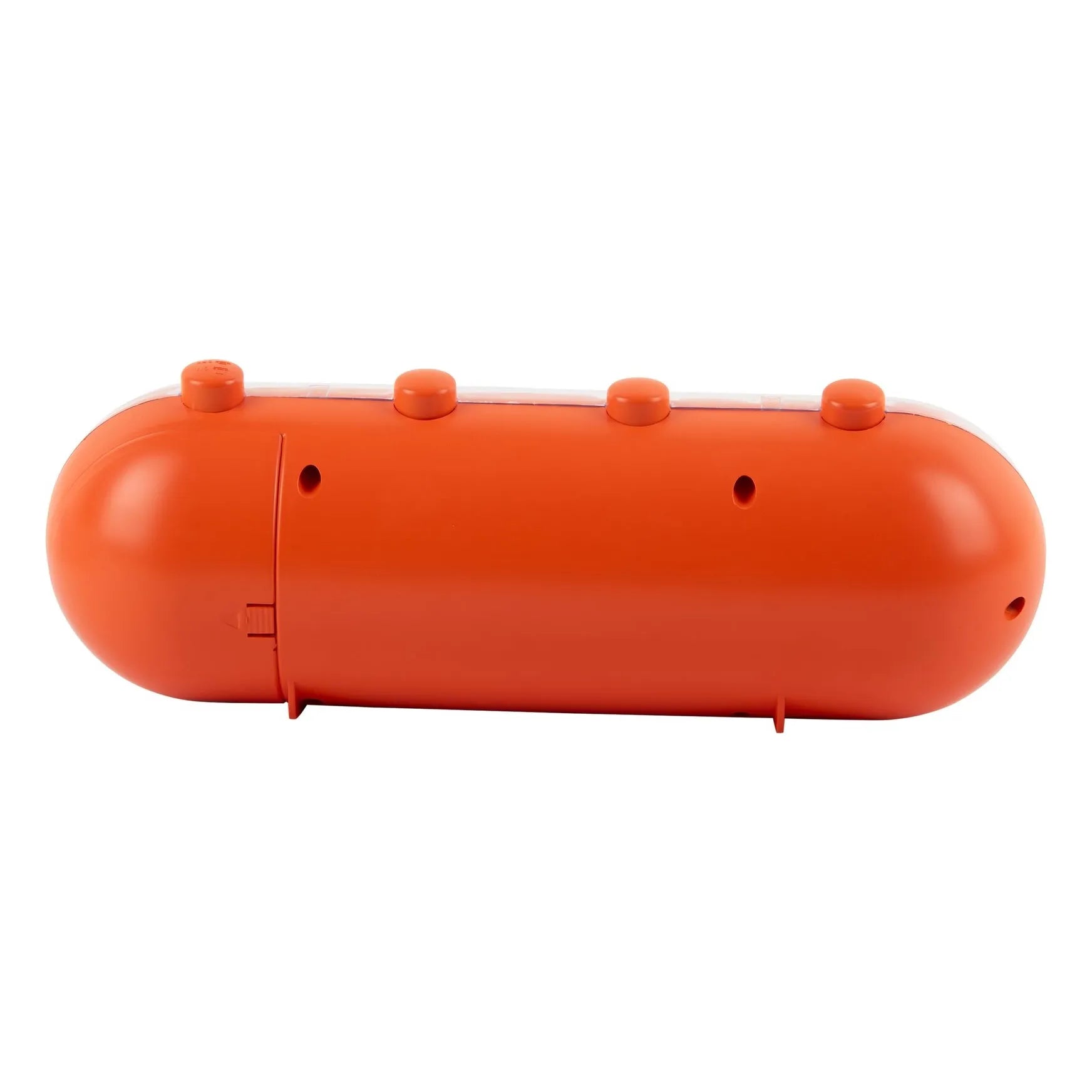 Present Time - Retro Tube Alarm Clock | Orange