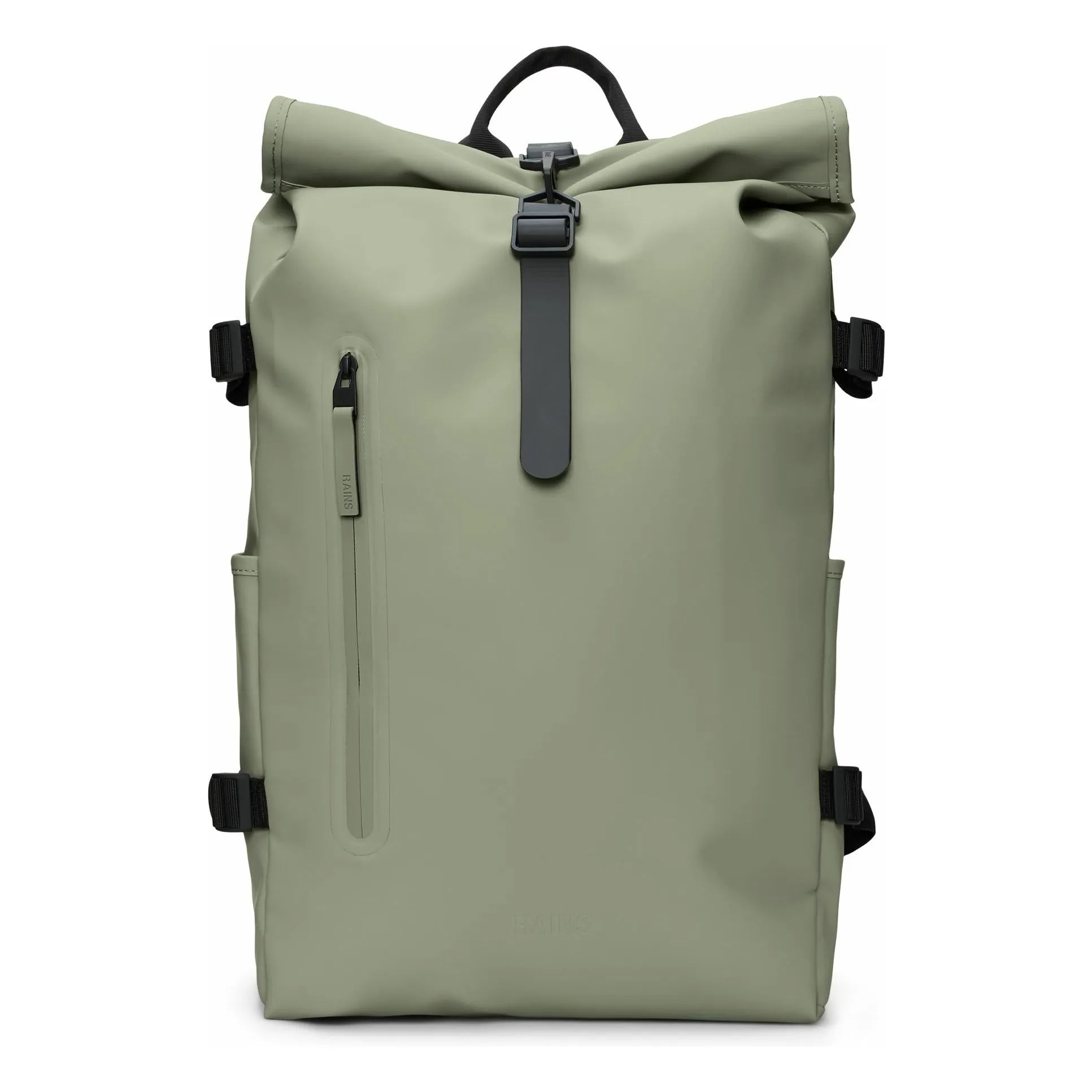 Rains - Rolltop Large Backpack W3 | Light Khaki
