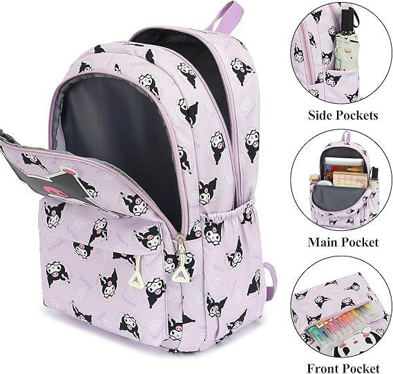 Sanrio - Kuromi School Backpack