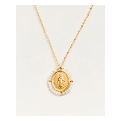 Palas - Santa Maria Précieuse Necklace | White