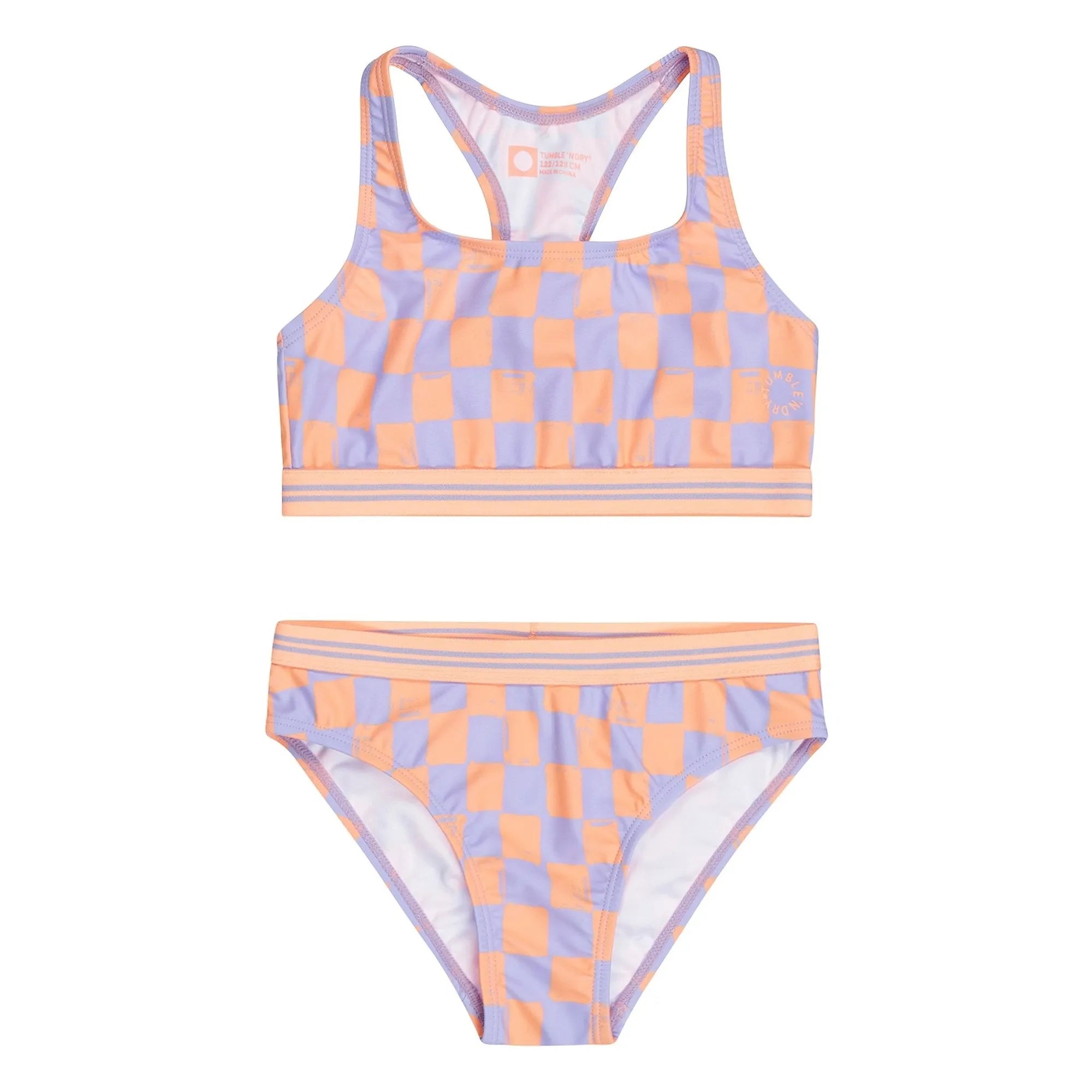 Tumble N'Dry - Serra Damier Swimwear Recycled Fibres | Lavender