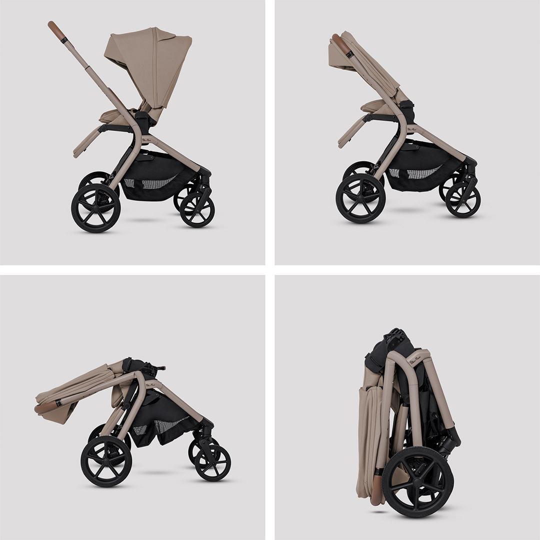 Silver Cross Breez Stroller - Champagne-Strollers-Champagne- | Natural Baby Shower