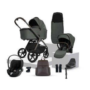 Silver Cross Cove + Cloud T Travel System-Travel Systems-Pewter- | Natural Baby Shower