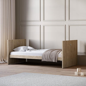 Silver Cross Geneva Cot Bed - Oak-Cot Beds-Oak-Cot Bed | Natural Baby Shower