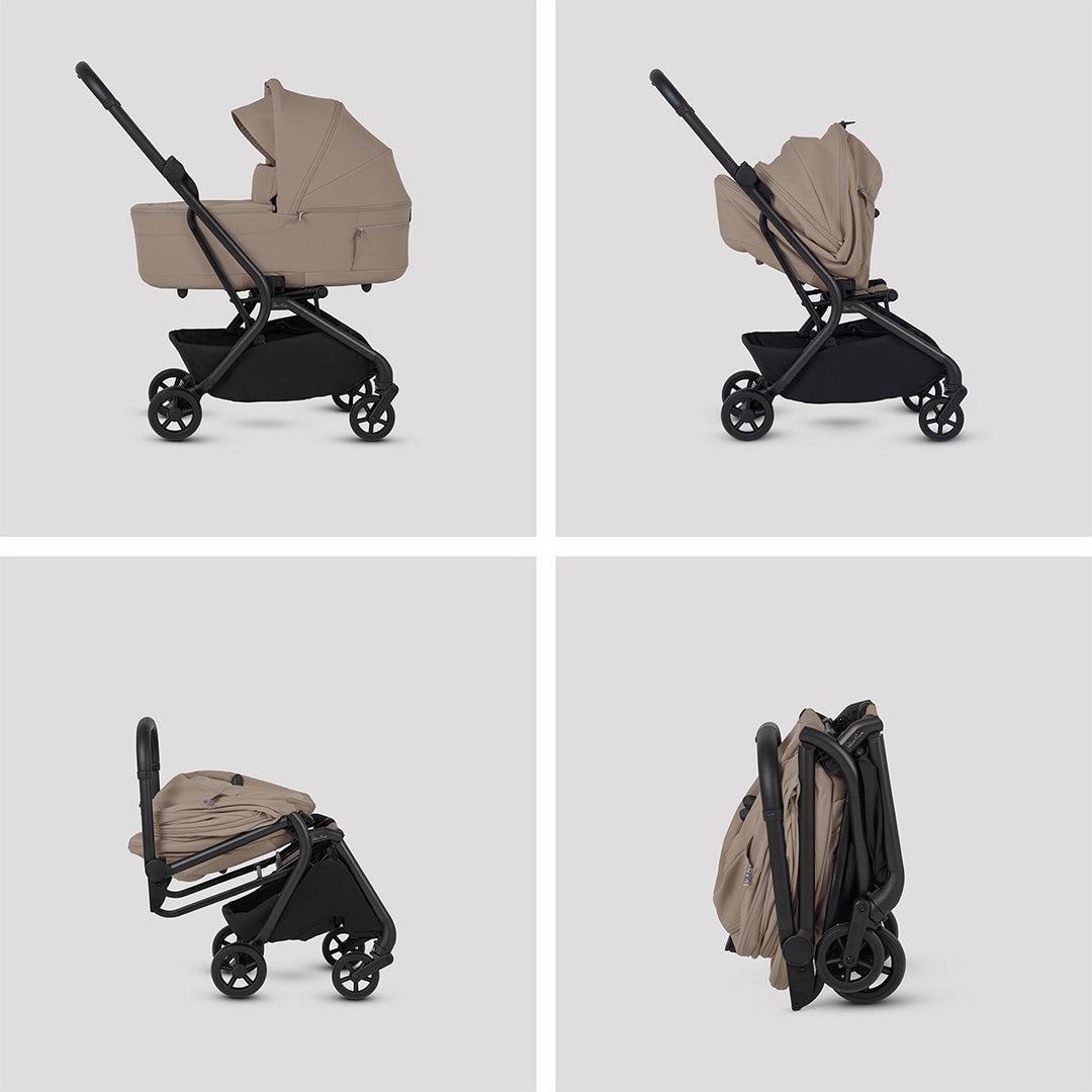 Silver Cross Nia Glide Travel System-Travel Systems-Champagne- | Natural Baby Shower