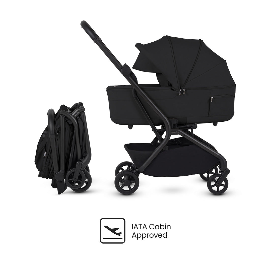Silver Cross Nia Stroller - Onyx-Strollers-No Carrycot- | Natural Baby Shower