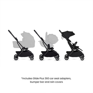 Silver Cross Nia Stroller - Onyx-Strollers-No Carrycot- | Natural Baby Shower