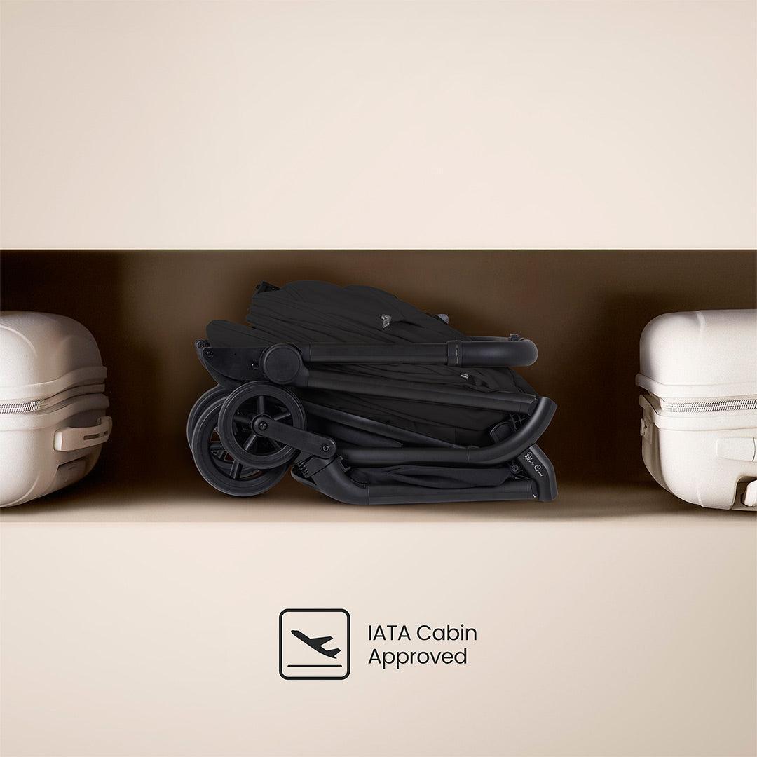 Silver Cross Nia Stroller - Onyx-Strollers-No Carrycot- | Natural Baby Shower