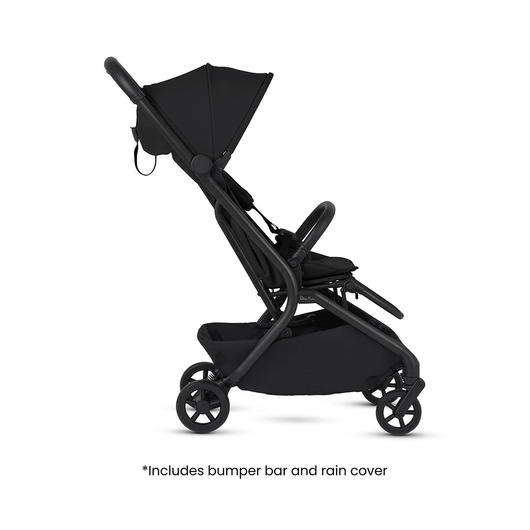 Silver Cross Nia Stroller - Onyx-Strollers-No Carrycot- | Natural Baby Shower