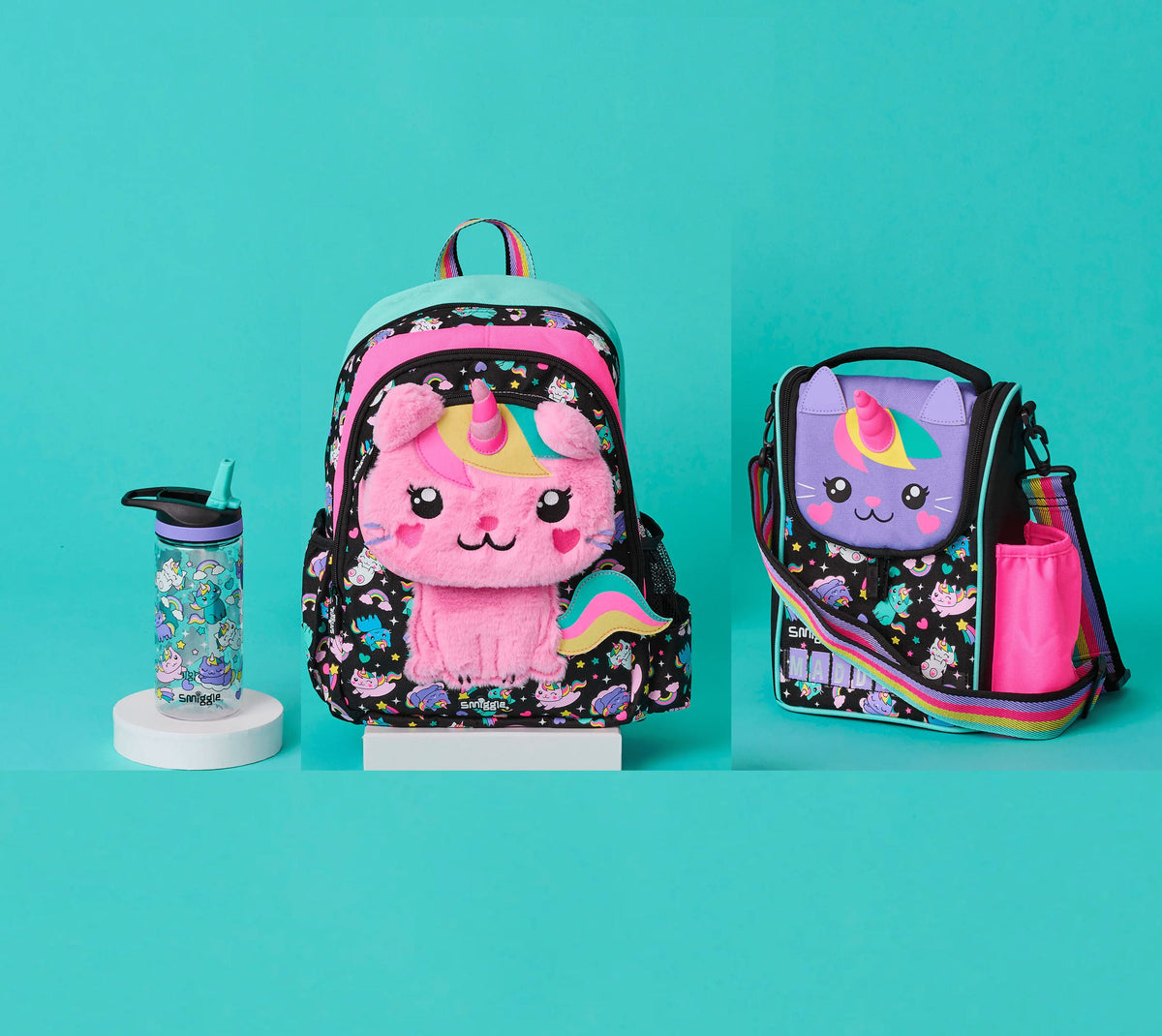 Smiggle - 3-piece Nursery and Preschool Backpack Set