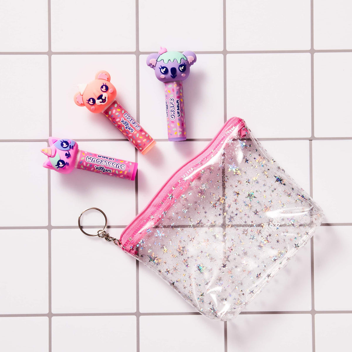 Smiggle - 3-Pack Kids' Lip Balm Gift Set