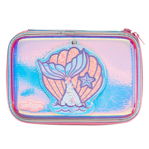 Smiggle - 3D Embossed Hardtop Glitz Mirror Pencil Case