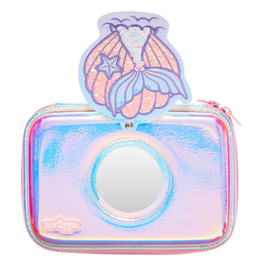 Smiggle - 3D Embossed Hardtop Glitz Mirror Pencil Case