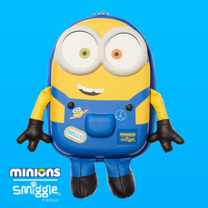 Smiggle - 3D Embossed Minions Hardtop Pencil Case