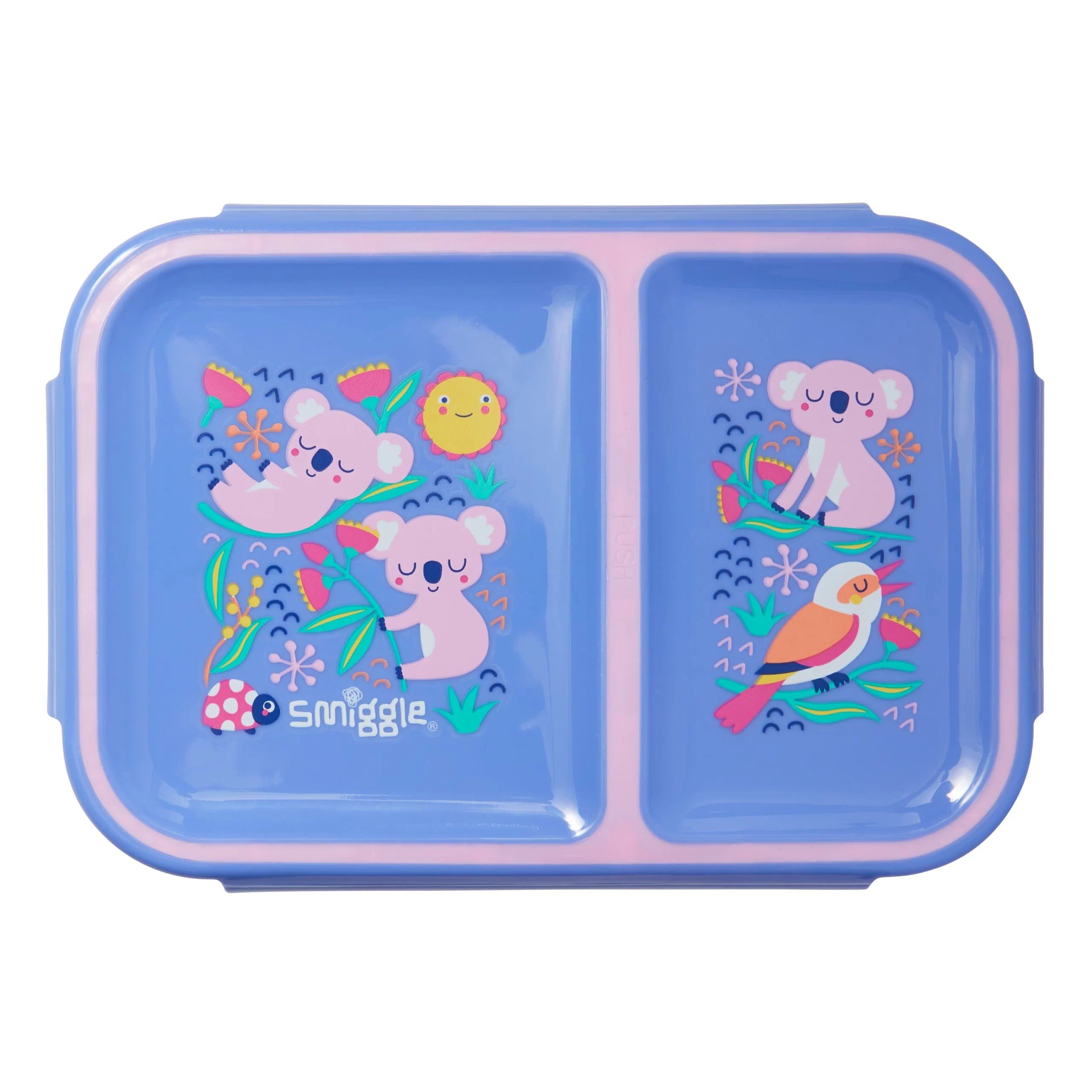 Smiggle - Animalia Double Lunch Box