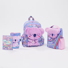 Smiggle - Animalia Junior 4-Piece Preschool and Nursery School Bag Set