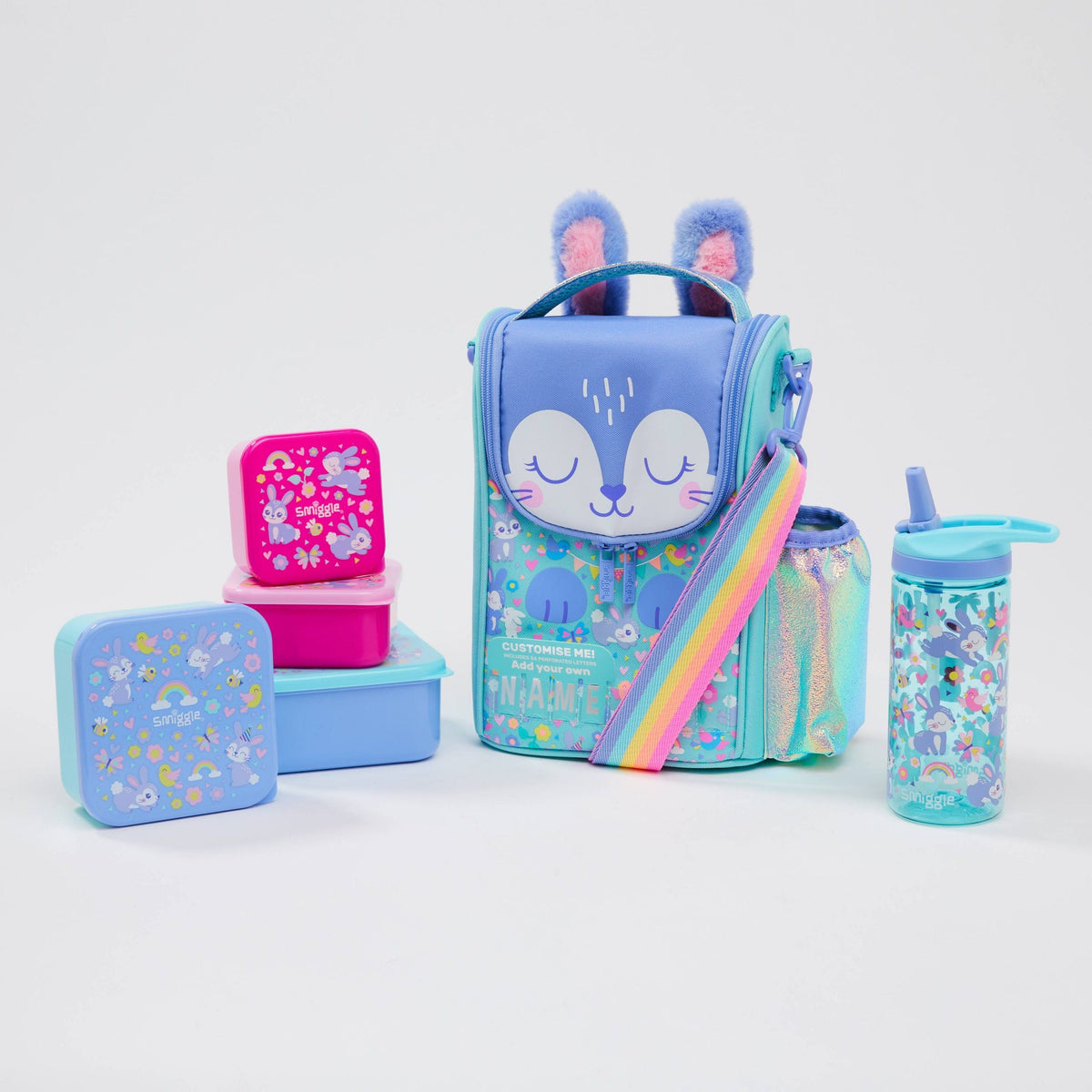 Smiggle - Animalia Junior Feeding Time Pack