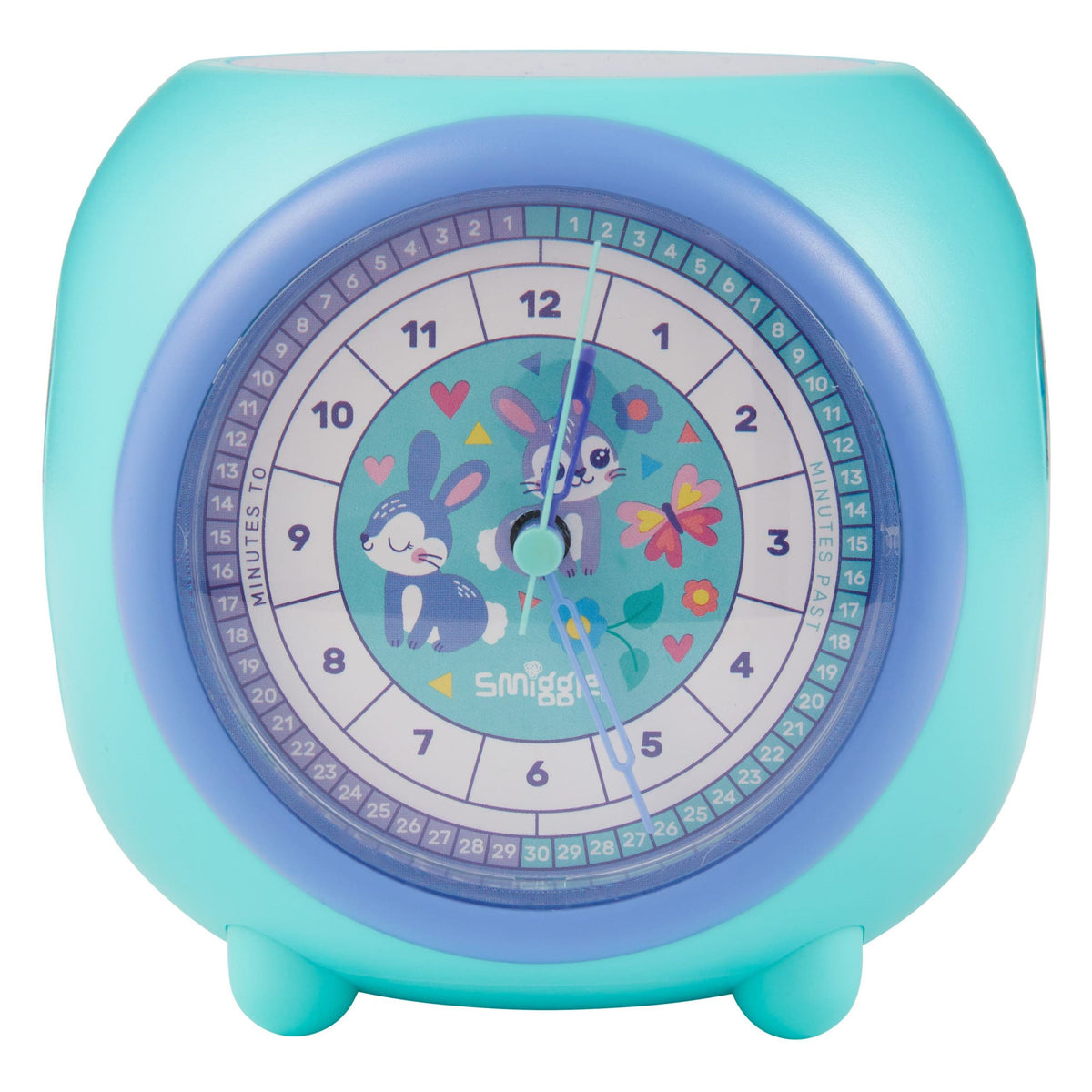 Smiggle - Animalia Time Teaching Projector Analog Clock