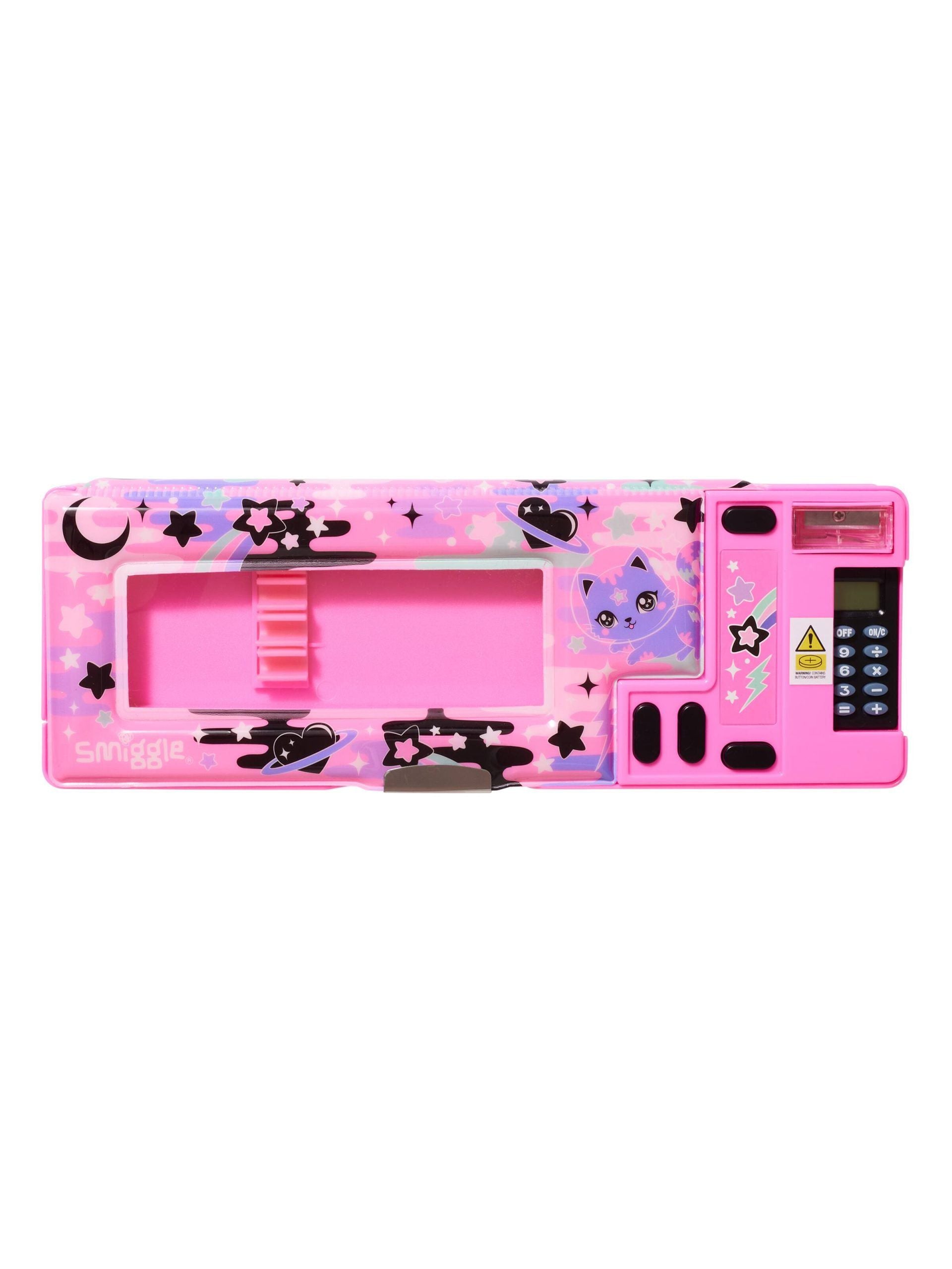 Smiggle - Away Automatic Pencil Case with Calculator