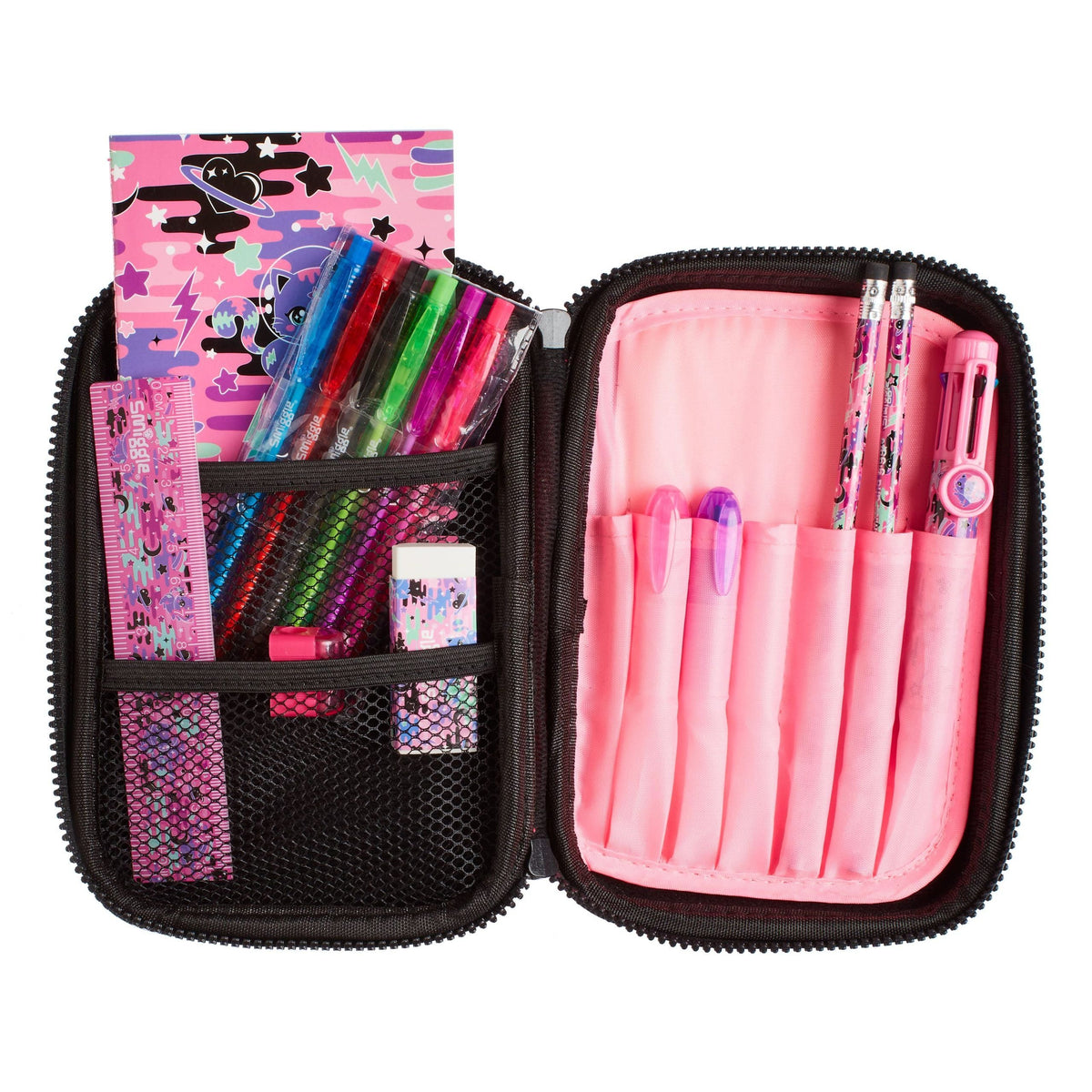 Smiggle - Away Pencil Case and Stationery Set